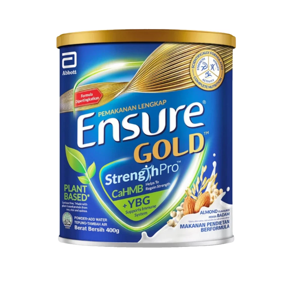 1 X Abbott Ensure Gold 800g Almond Flavour Milk Powder - Express
