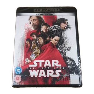 Star Wars Episode 8 Part VIII The Last Jedi 4K UHD Ultra HD Movie Film Brand New - Picture 1 of 8