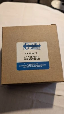 CR MAGNETICS CR4410-20 AC Voltage Xducer 0-20VAC Input Output 0-5VDC $127 list - Image 1 of 3
