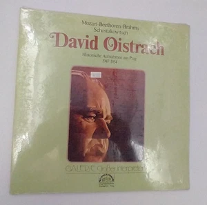 David Oistrach - Historische Aufnahmen aus Prag, 1947-1954. 300 267-420. Neu! - Bild 1 von 10