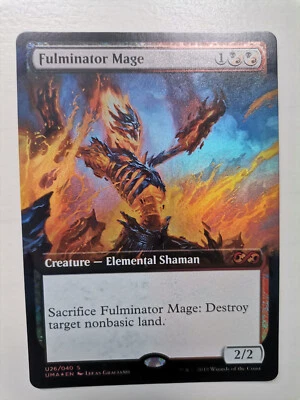*FOIL BOX TOPPER* - "Fulminator Mage" - NM/M - Ultimate Masters - MTG Rare - Image 1 of 4