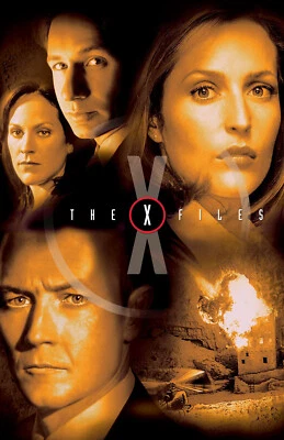Póster de la película naranja AA5574 The X-Files Show de Chris Carter 1993 11x17 Foto 1 de 4