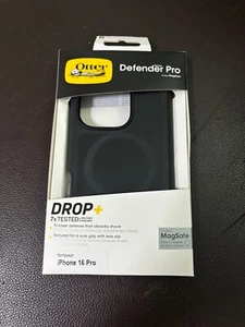 OtterBox Defender Pro Series Case with MagSafe Apple iPhone 16 Pro - Black - Picture 1 of 2