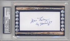 2012 Historic Cut The Decades /24 Jim Lonborg Manufacturer Cut Signature Auto