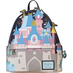 Disney Parks Disneyland Paris Sleeping Beauty Castle Loungefly Backpack - Picture 1 of 5