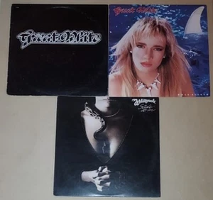 Great White Great White, Once Bitten, & Whitesnake Slide It In Vinyl LP Lot NM! - Picture 1 of 9