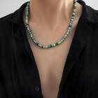 Sweater Chain Men's Jewelry Soft Pottery Necklace Bead Necklace Men Necklace