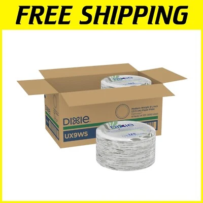 Platos de papel de peso medio Pathways de 8,5" - 500 unidades, perfectos para todas las estaciones Foto 1 de 4