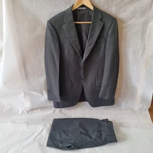NEXT TAILORING HERREN SLIM FIT SILBERGRAU 100% WOLLMIX ANZUG 38S/W32S - Bild 1 von 9
