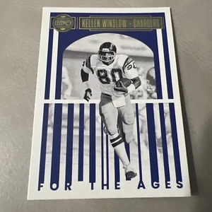 HOF  KELLEN WINSLOW  2023  PANINI LEGACY FOR THE AGES  INSERT  #FTA-20  CHARGERS - Picture 1 of 2