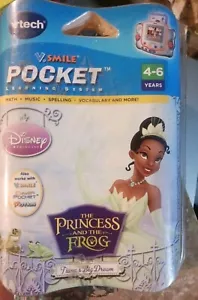 VTech V.smile Pocket Learning System Disney Princess and The Frog 4-6 Years - Picture 1 of 2