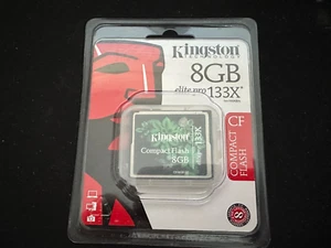 Kingston 8Gb Compact Flash Card - Elite Pro 133x - Picture 1 of 1