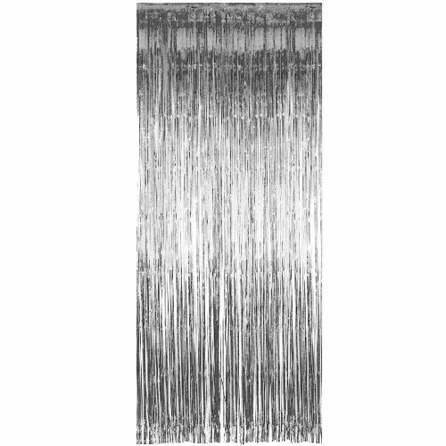 2M Shimmer Foil Window Decor Glitter Tinsel Metallic Curtain Backdrop Party - Image 1 of 1