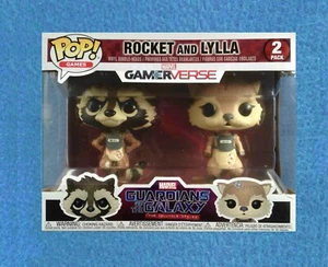 PAQUETE DE 2 FIGURAS FUNKO POP ROCKET & LYLLA SERIE DE JUEGOS 4 PULGADAS MARVEL GAMERVERSE - Imagen 1 de 2
