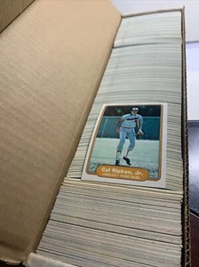 1982 Fleer Complete Nrmt - Mint Set! Cal Ripken Jr.  Rookie Set 1-660 + Stickers - Picture 1 of 3