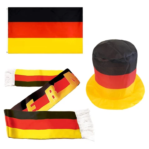 Soccer Fan Scarf/Hat/Flag for the World Cup Qatar 2022 USA/MEXICO/BRAZIL Cover