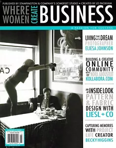 "Where Women Create Business"" Magazin August 2014 Ausgabe von Stampington & Co" - Bild 1 von 1