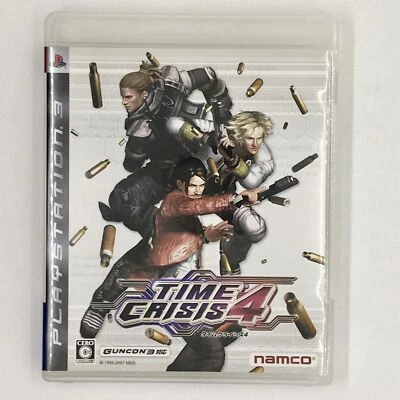 Time Crisis 4 2007 Sony PlayStation 3 PS3 Bandai Namco Japanese version - Image 1 of 4