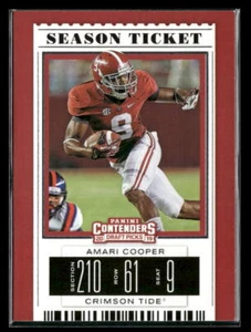 Panini Contenders Draft Picks Collegiate #6 2019 Amari Cooper Alabama - Imagen 1 de 2