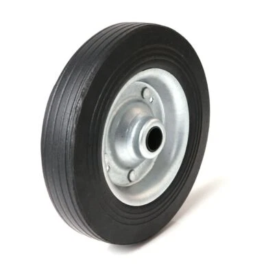 Ersatzrad Vollgummi Metall Felge 200x60 mm für Automatik Stützrad bis 400kg - Bild 1 von 4