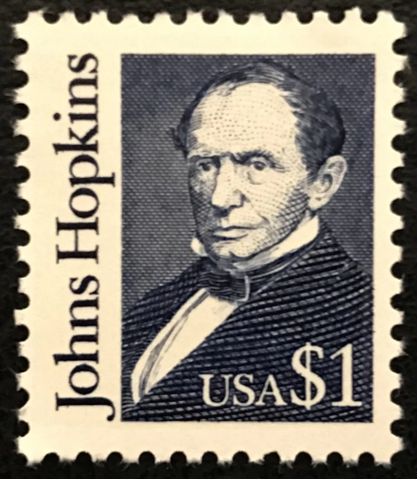 1989 Scott #2194 $1.00 - JOHNS HOPKINS - DULL GUM - Single Stamp - Mint NH - Image 1 of 1