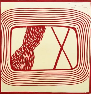 Jochen Stenschke Farblinolschnitt 56,5x42,5 cm 148/160 handsigniert 1994 - Bild 1 von 5