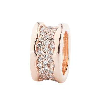 Bead Silber pink Zirkonia weiß Rebeligion Rocks Medium 150117381001 rosé  - Bild 1 von 3