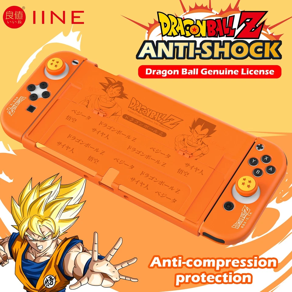 IINE For Nintendo Switch OLED Dragon Ball Hard Case Cover Shell b - Image 1 of 4