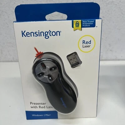 Kensington Wireless Presenter with Red Laser Pointer Windows/Mac Model: K33272WW - Image 1 of 4