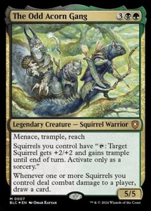 MTG - THE ODD ACORN GANG (Foil) - Bloomburrow Commander (M) - Picture 1 of 1