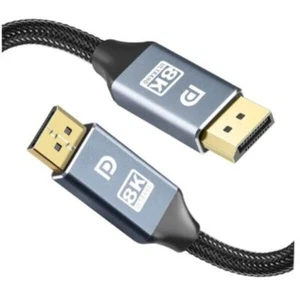 Nylon Braided Display Port Video Cable - Picture 1 of 6