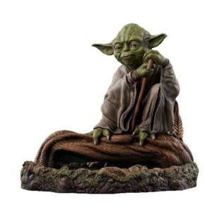 Star Wars Return of The Jedi Yoda Milestones Statue Hand Painted Polyresin - Picture 1 of 1