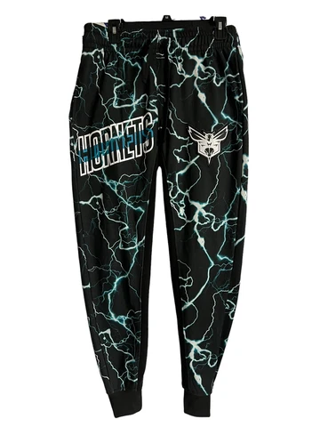 Charlotte Hornets Tapered Training Pants Joggers Large NBA Basketball Cover