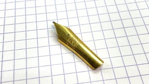 Vintage Juwel Füllfederhalter Feder Nur Firma 14K Breite Aus IN England Oversize - Bild 1 von 7