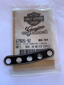 Harley Davidson sticker trim FXLR warning light decal 67826-92 1992 and later - Bild 1 von 1