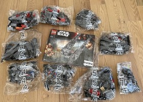 LEGO 75104  Star Wars: Kylo Ren's Command Shuttle, New, Sealed Bags, No Box