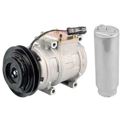 Compresor de aire acondicionado con secador de aire acondicionado para Toyota Land Cruiser 1990 1991 Foto 1 de 4