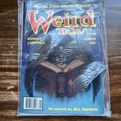 WEIRD TALES #304 SPRING 1992  ~ SPECIAL JOHN BRUNNER ISSUE New in Factory Bag Foto 1 de 4