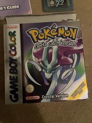 Pokemon Crystal Version Nintendo Game Boy Color, 2001, PAL, Complete, No Inserts - Image 1 of 4