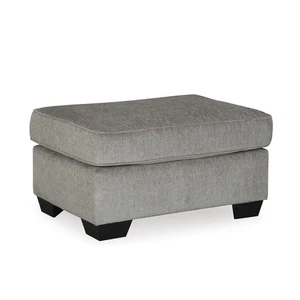 Signature Design by Ashley Contemporary Altari Ottoman Chenille Alloy - Picture 1 of 7