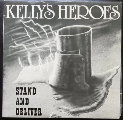 Kelly's Heroes ‎– Stand And Deliver - 1984 LP record near mint, cover VG - Image 1 of 3