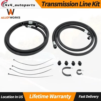 Fit 2010-2012 2011 Dodge Ram 2500 3500 4500 6.7L Cummins Transmission Line Kit Foto 1 de 4