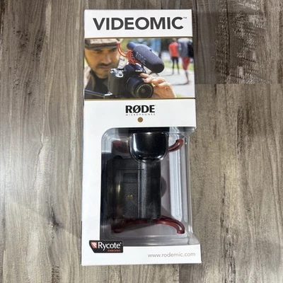 Rode VideoMic Camera-Mount Shotgun Microphone with Rycote Lyre Shock Mounting - Image 1 of 4