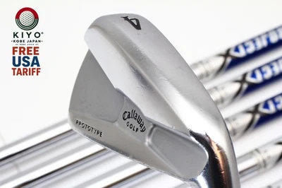7Pcs Callaway X Prototype Iron set 4-5-6-7-8-9-PW Stiff Flex PROJECT X 5.5 RH - Image 1 of 4
