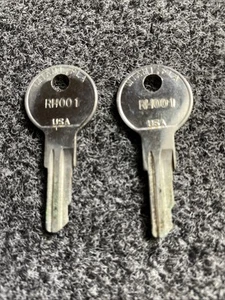 PERKO RH001 KEY PAIR ( 2 ) MARINE BOAT - Bild 1 von 2