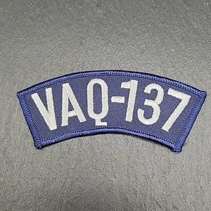Patch VAQ-137 - Blu militare - 4,5" di diametro - Foto 1 di 4