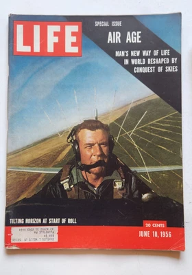 Life Magazine June 18, 1956 Special Air Age Edition - Image 1 of 4