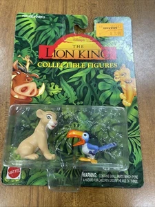 VINTAGE Der König der Löwen Sammelfiguren Mattel Young Nala & Zazu 1994 - Bild 1 von 3