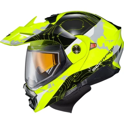 EXO-AT960 Cold Weather Helmet Topographic - Hi-Viz - 2XL (Dual) 96-1057-SD - Image 1 of 4