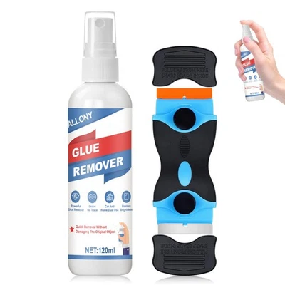 Rimuovi Colla 120 ml Togli Silicone Rimuovi Silicone Rimuovi Colla Adesivi - Immagine 1 di 4